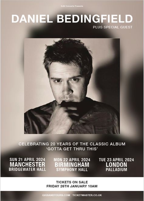 Daniel Bedingfield, Grammy Nominations, Never Gonna, James Dean, South London, Pop Artist, Debut Album, Record Producer, Singer Songwriter