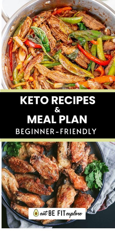 Kickstart your ketogenic diet with these easy keto recipes for beginners. Get meal plans, food lists, and quick dinners to stay on track. Pin this to simplify your keto journey! Keto Diet For Beginners Meal Plan Easy, Keto Diet For Beginners Recipe, Keto Menu Plan, Quick Keto Meals, Easy Keto Recipes For Beginners, Ketogenic Diet Menu, Keto Recipes For Beginners, Easy Keto Meal Plan, Keto Journey