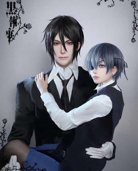 Sebastian Michaelis Cosplay, Ciel Cosplay, Ciel Phantomhive Cosplay, Black Butler Cosplay, Black Butler Sebastian, Black Butler Characters, Black Butler Ciel, Sebastian Michaelis, Black Butler Anime