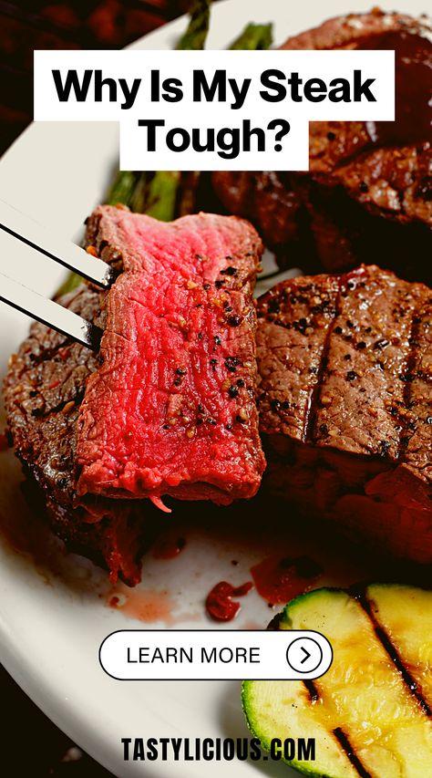 why is my steak tough and chewy | why is my medium rare steak tough | steak tough and chewy | my steak is tough what can i do | why is my ribeye steak tough | keto dinner recipes | healthy lunch ideas | dinner ideas | breakfast ideas | easy healthy dinner recipes How To Cook Tough Steak, Tough Steak Recipes, Ribeye Steak Dinner Ideas, Sandwiches Board, Sizzle Steak, Breakfast Ideas Easy Healthy, Expensive Steak, Ny Steak, Breakfast Ideas Easy