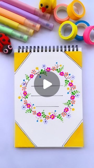 Handwriting Improvement, Front Page Design, Trending Music, Cursive Writing, Writing Project, Cute Easy Drawings, Circle Design, Sticky Notes, Page Design