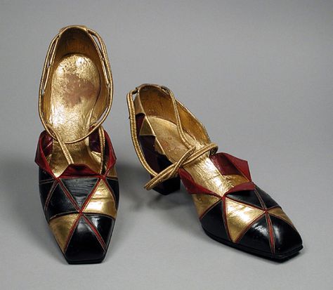 Andre Perugia, Nice Paris, Art Deco Shoes, Interesting Shoes, 1930s Shoes, 1920s Shoes, France Nice, Historical Shoes, Paul Poiret