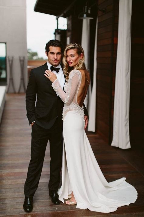 Alessia and Joseph describe their Austin rooftop wedding at Hotel Van Zandt as wild, but elegant, and we couldn't be more obsessed with their vibe. 007 Wedding, Brandon Scott, Glam Bride, Elegant Wedding Inspiration, Elegant Ball Gowns, Wedding Photo Gallery, Ethereal Wedding, Rooftop Wedding, Gatsby Wedding