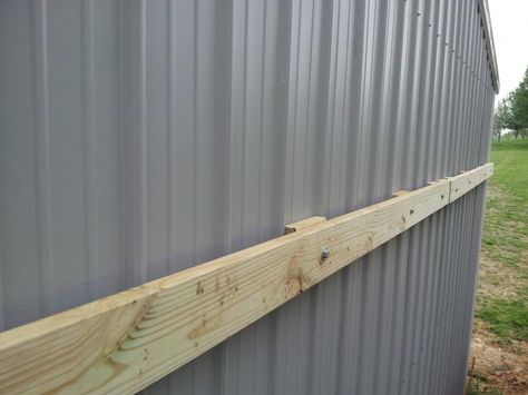 Attaching a lean-to to my shop - Page 2 - Pirate4x4.Com : 4x4 and Off-Road Forum Lean To Off Shed, Diy Pole Barn, Lean To Roof, Ranch Ideas, Lean To Shed Plans, Framing Construction, Lean To Shed, Lean To, Metal Carports