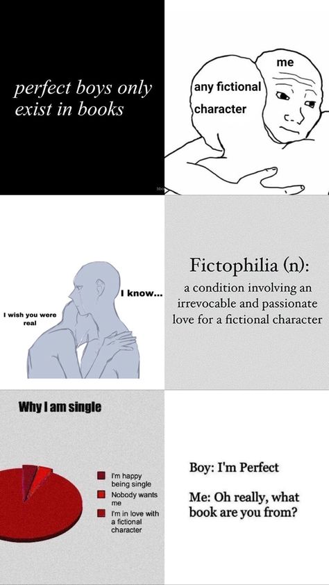 fictional characters Why Do I Always Fall For Fictional Men, Me As Fictional Characters, Quotes For Fictional Men, Being In Love With A Fictional Character, Pov You Are In Love With A Fictional Character, In Love With A Fictional Character Art, Fictional Love Quotes, Simping For Fictional Characters, She Fell In Love But He Was Fictional