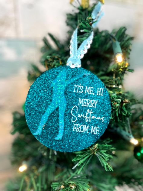 Christmas Ornament, Taylor Swift, Swiftie Gift, Resin Ornament, Christmas Ornament, Christmas Decor, Holiday Decor,  Keepsake Ornament, by MLCResinDesigns on Etsy Taylor Swift Swiftie, Resin Design, Keepsake Ornaments, Ornament Christmas, Christmas Ornament, Christmas Decor, Taylor Swift, Swift, Christmas Decorations