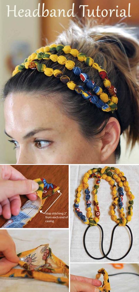 Headband Diy, Beaded Necklace Tutorial, Sew Sweetness, Woven Headband, Bead Hair Accessories, Headband Tutorial, Salon Ideas, Necklace Tutorial, Fabric Headbands