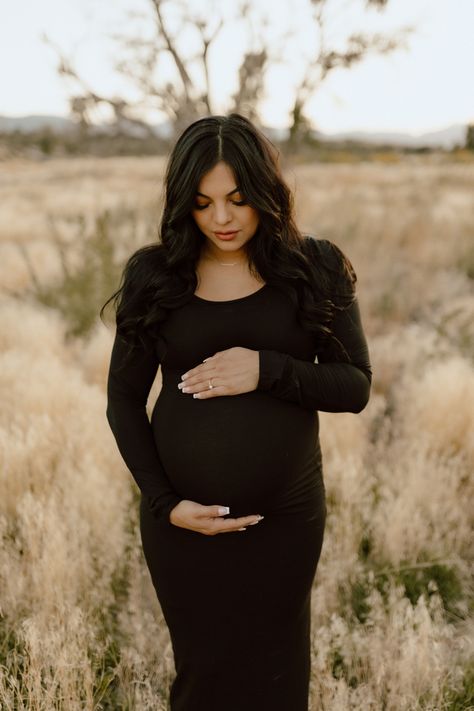 Black Maternity Dress Photoshoot Couple, Maternity Photoshoot Black Dress, Maternity Black Dress Outfit, Black Dress Maternity Pictures Couple, Black Dress Pregnancy Outfit, Maternity Photos Black Dress, Maternity Photography Black Dress, Maternity Pictures Black Dress, Black Dress Maternity Shoot