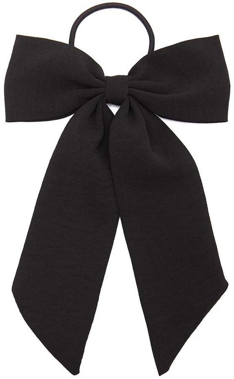 Forever 21 Crinkle Bow Hair Tie.  #affiliate Head Bows For Women, Hair Tie Bows, Hair Tie Bow, Bow For Hair, Hair Bow Tie, Bow Hair Tie, Bow Tie Hair, Diy Hair Scrunchies, Hair Scarf Styles