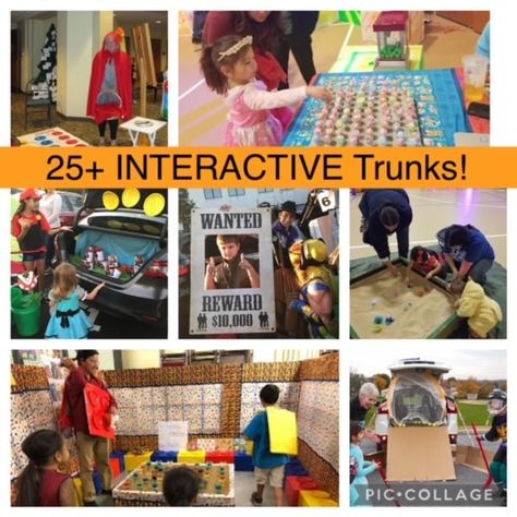 what sets apart the good trunk or treats from the boring ones? One thing - INTERACTIVE trunks! Why? Read and then check out the 25 plus ideas to make your trunk or treat better than ever!! These are not your ordinary trunks - they aren't ones you see all over pinterest. They're different, creative, unique and INTERACTIVE! #trunkortreat #halloween #trunkortreatideas #kidmin #youthministry Easy Trunk Or Treat Ideas, Easy Trunk Or Treat, Baby Trunks, Church Trunk, Trunker Treat Ideas, Creative Ideas To Make, Trunk Or Treat Ideas, Teal Pumpkin, Halloween Traditions