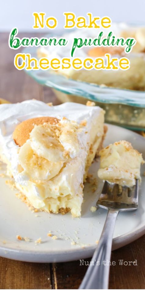 If you’re looking for the perfect dessert, look no further! This delicious and easy No Bake Banana Pudding Cheesecake is simple to make and full of flavor. It’s creamy and rich and has the perfect blend of banana, vanilla, and cheesecake flavor without being overpowering. Easy No Bake Banana Pudding, No Bake Banana Pudding Cheesecake, Best Banana Pudding Ever, Dessert Thanksgiving, Banana Pudding Desserts, Banana Cream Cheesecake, Easy Banana Pudding, No Bake Banana Pudding, Pudding Cheesecake