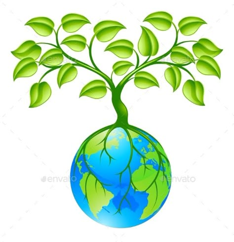 Concept illustration of planet earth world globe with a tree growing on top. Any number of green environmental or business growth World Environment Day Posters, Save Earth Drawing, Earth Day Drawing, Earth Day Posters, Planet Drawing, Earth Drawings, Earth Poster, Save Trees, Earth Globe