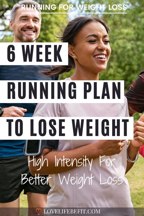 Follow this 6-Week running plan to lose weight. High intensity running for weight loss plans for better weight loss! Running For Fat Loss, Running Plans, Running Diet, Weight Training Programs, Snowy Egret, Fat Loss Plan, Running Plan, Learn To Run, Weight Workout Plan