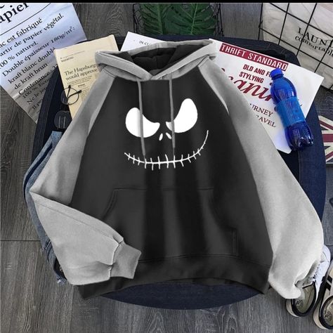 Adorable Hoodie With The Smile Of Jack Skellington From The Nightmare Before Christmas. Soft, Light Hoodie. Please Refer To Measurement Chart. Price Firm But You Getting A Shipping Discount Nightmare Before Christmas Sweater, Jack Nightmare Before Christmas, The Smile, The Nightmare Before Christmas, The Nightmare, Jack Skellington, Nightmare Before, Soft Light, Nightmare Before Christmas