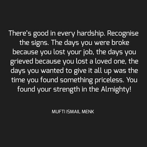 There’s good in every hardship. Recognise the signs. The days you were broke because you lost your job, the days you grieved because you… Losing Job Quotes, Job Quotes, Lost Job, Lost My Job, Losing A Loved One, My Job, The Signs, Losing You, Losing Me