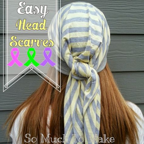 While visiting with a dear friend who is going through chemotherapy, I asked her if she would like me to make her a head scarf to ... Diy Head Scarf, Chemo Caps Pattern, Scarf Sewing Pattern, Chemo Head Scarf, Chemo Scarves, Chemo Headwear, Head Scarves, Diy Scarf, Beginner Sewing Projects Easy