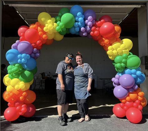 Samaritans Purse, Balloon Arch Backdrop, Balloons Arch, Samaritan's Purse, Balloon Party, Rainbow Balloons, Lego Party, Rainbow Theme, Rainbow Party