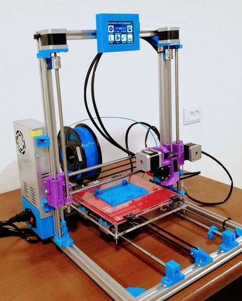 Bzez 2.0 3D Printer by AugemtnAr - Thingiverse Diy Storage Drawers, Large 3d Printer, Useful 3d Prints, Arduino Cnc, Machine 3d, Cnc Software, 3d Printer Designs, 3d Printing Diy, 3d Printing Education