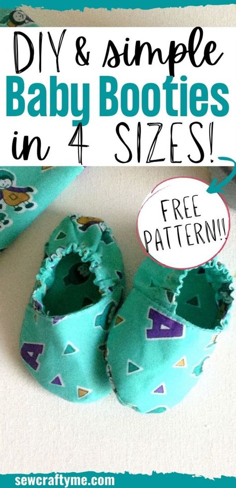 Baby Shoes Diy Pattern, Baby Sewing Patterns Free, Baby Booties Free Pattern, Baby Shoes Diy, Sew Baby, Baby Clothes Patterns Sewing, October Crafts, 10 October, Baby Shoes Pattern