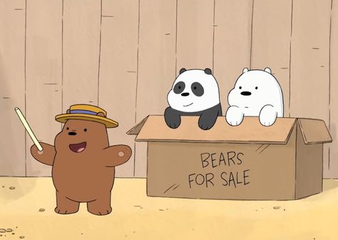 Bare Bears Desktop Wallpaper, Wallpaper For Computer, Doremon Cartoon, Ice Bears, Desktop Wallpaper Art, Drawing Wallpaper, We Bear, We Bare Bears, Bare Bears