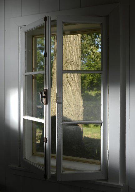 Casement Windows Exterior, French Casement Windows, Dollhouse Windows, Shed Windows, Interior Wall Sconces, Cottage Exteriors, My French Country Home, Sleeping Porch, Hudson Homes