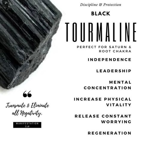 Cleansing Black Tourmaline, White Onyx Crystal Meaning, Black Tourmaline Properties, Crystal Correspondences, Black Tourmaline Meaning, Tourmaline Meaning, Crystal Healing Chart, Crystal Bead Bracelet, Black Tourmaline Crystal