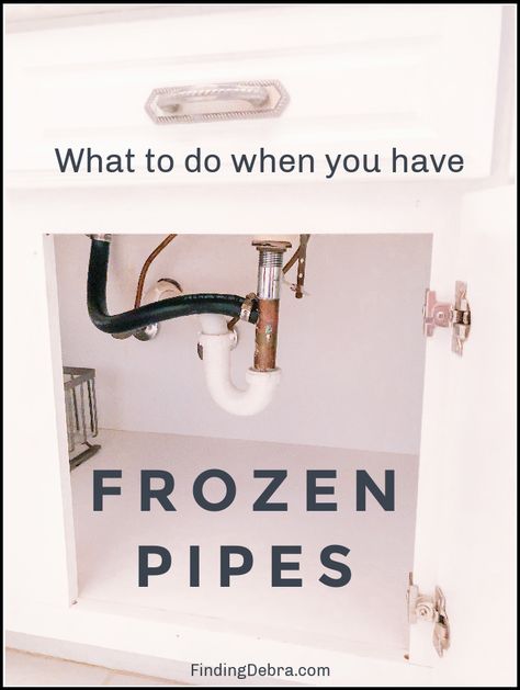 Don't panic. This week in Texas we had frozen pipes and the fear of pipes bursting in our home due to extreme temperatures and snowstorms. I take you step by step with our actions in the hopes it will help you or someone you love. #Plumbing #Storm Frozen Pipes, Michael Kors Hamilton, Old House, Plumbing, Fun Diys, Home Furnishings, Frozen, House Design, Home Decor