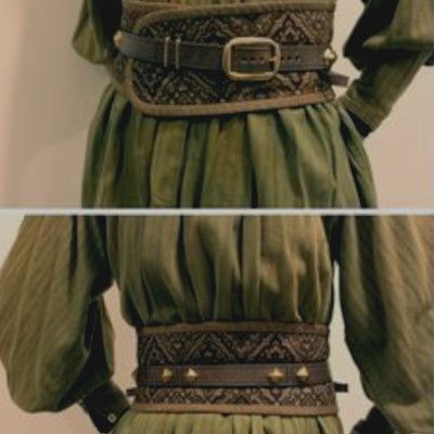 Costume Viking, Cute Maxi Dress, Larp Costume, Medieval Costume, Medieval Clothing, Fantasy Costumes, Fantasy Clothing, Fantasy Fashion, Character Outfits