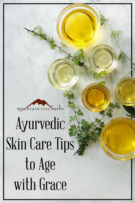 Ayurveda Skin Care, Age With Grace, Facial Care Routine, Ayurvedic Skin Care, Skin Care Routine For 20s, Ayurvedic Healing, Ayurvedic Herbs, Aging Process, Healthy Skin Care