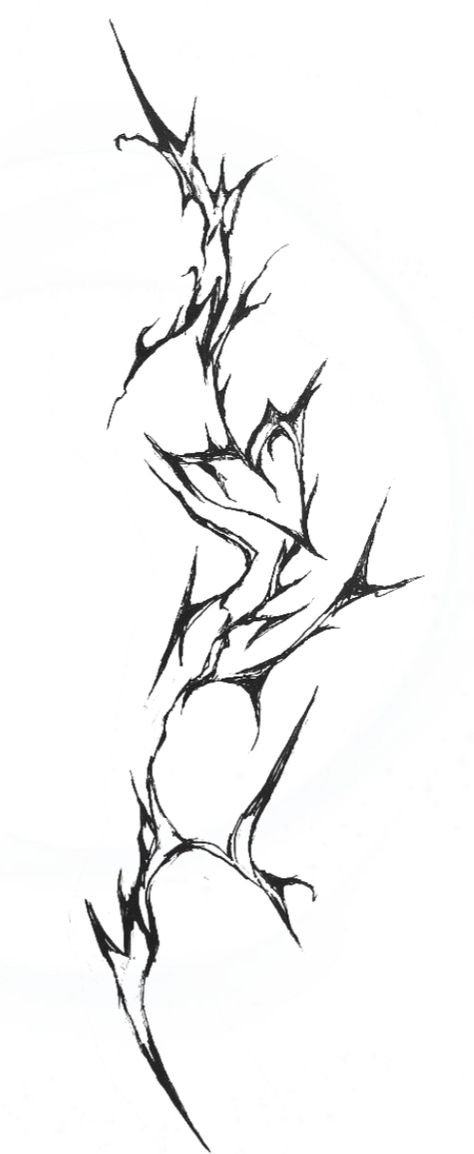 Arm Tattoo Men Forearm Design, Tattoo That Wraps Around Arm, Wrap Around The Arm Tattoo, Men Tattoo Ideas Arm Unique, Thorns Wrapped Around Arm Tattoo, Tattoos That Wrap Around Arm, Sketchy Tattoo Style, Deathcore Tattoo, Tattoo Thorns Vines