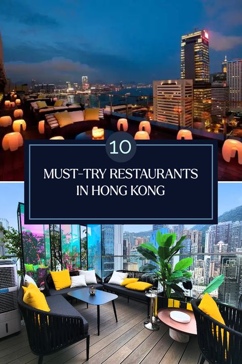 Explore the top 10 must-try restaurants in Hong Kong that promise unforgettable culinary experiences in 2024. From exquisite Michelin-starred dining at places like SEVVA to unique spots like Plume, our list covers a variety of delicious cuisines and dining atmospheres, perfect for food lovers and adventurers alike. Each restaurant offers a unique charm and flavor, making them worth a visit. Treat yourself to the elegant ambiance, feast on mouthwatering dishes, and savor the vibrant food scene of Hong Kong. Hongkong Restaurant, Hong Kong Restaurant, European Dishes, Vibrant Food, Top 10 Restaurants, Tsim Sha Tsui, Hong Kong Food, Dinner Restaurants, Victoria Harbour