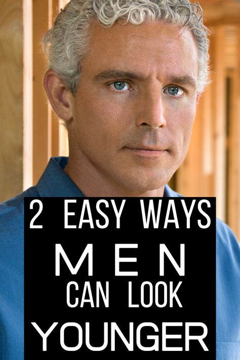 Ways To Look Younger, Over 50 Fitness, Older Mens Fashion, Natural Anti Aging Skin Care, Men Over 50, Natural Anti Aging, How To Look Handsome, Anti Aging Tips, Aging Well