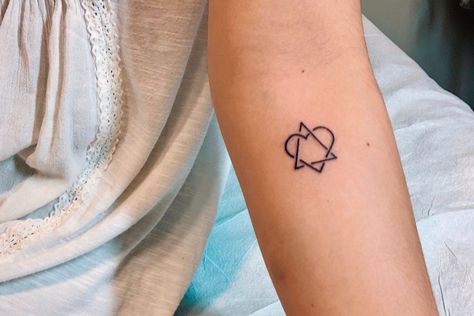 Adoption Symbol Tattoo With Flowers, Small Adoption Tattoo, Adoptee Tattoo, Adoption Tattoo Ideas Symbols, Adopted Tattoo, Foster Parent Tattoo, Adopted Tattoo Ideas, Adoption Symbol, Adoption Tattoo Ideas Adoptive Parents