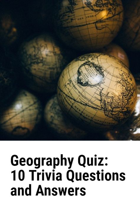 The Geography Quiz consists of some multiple choice trivia questions and answers to test yourself. Can you answer each one correctly? #geography #quizzes #quiz #trivia Geography Quiz Questions, Geography Test, Geography Quizzes, Geography Trivia, Geography Quiz, Quiz Questions And Answers, Trivia Quizzes, Trivia Questions And Answers, Quiz Questions