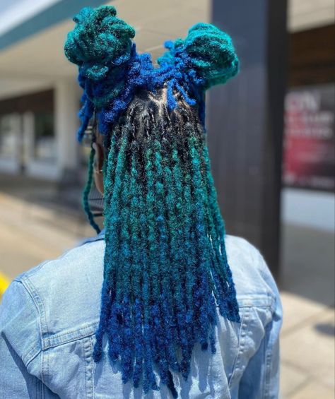 Color Me Badd, Dancer Lifestyle, Curly Braids, Dreadlock Hairstyles For Men, Short Locs Hairstyles, Dreadlock Hairstyles, Natural Hair Inspiration, Hair Color Blue, Locs Hairstyles