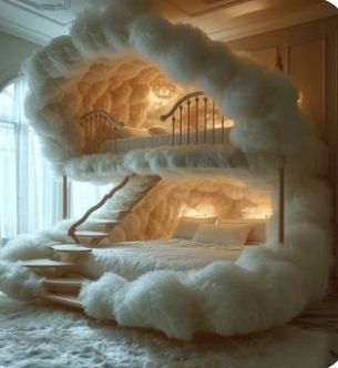 Luxury Kids Bedroom, Amazing Bedroom Designs, Dream Bedroom Inspiration, Dream Apartment Decor, Cute Bedroom Ideas, Bedroom Decor Cozy, Cute Bedroom Decor, Dream House Rooms, Cozy Room Decor