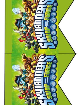 FREE Skylander Birthday Party printable cupcake topper, banner and water bottle label files Skylanders Birthday Party, 11th Birthday Ideas, Skylanders Birthday, Skylanders Swap Force, Skylanders Party, Baby Party Ideas, 9th Birthday Party, Cupcake Toppers Printable, Water Bottle Label