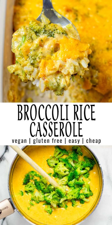 Vegetarian Broccoli Casserole, Vegan Broccoli Cheese Casserole, Dairy Free Broccoli Rice Casserole, Vegan Cheesy Broccoli Rice, Vegan Broccoli Cheese Rice, Vegan Broccoli Rice Casserole, Gluten Free Broccoli Rice Casserole, Easy Vegan Potluck Recipes, Broccoli Casserole Vegan