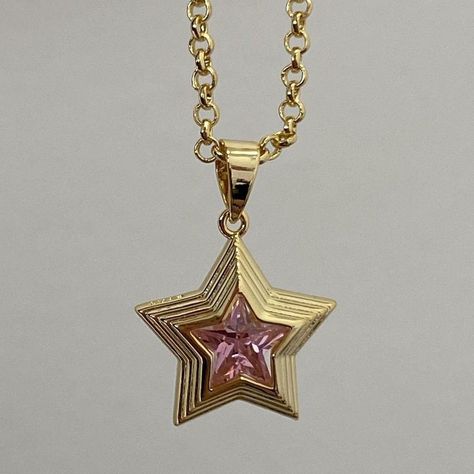 Shooting Star Necklace, Starburst Ring, Aqua Necklace, Starburst Necklace, Pink Star, Star Pendant Necklace, Dope Jewelry, Funky Jewelry, Jewelry Lookbook