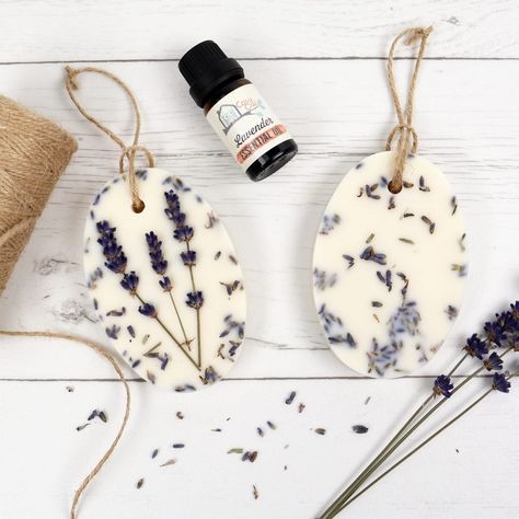 Lavender Essential Oil Scented Wax Tablets Diy Candle Wax Melts, Wax Sachet, Owl Candle, Wax Tablet, Handmade Christmas Crafts, Candle Making Supplies, Essential Oil Scents, Candle Wax Melts, Dried Lavender