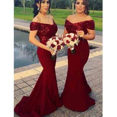 Dark Red Bridesmaid Dresses, Bridesmaid Dresses Red Long, Mermaid Long Bridesmaid Dresses, Burgundy Bridesmaid Dresses Long, Red Bridesmaid, Mermaid Bridesmaid, Burgundy Bridesmaid, Winter Formal Dresses, Perfect Bridesmaid Dress