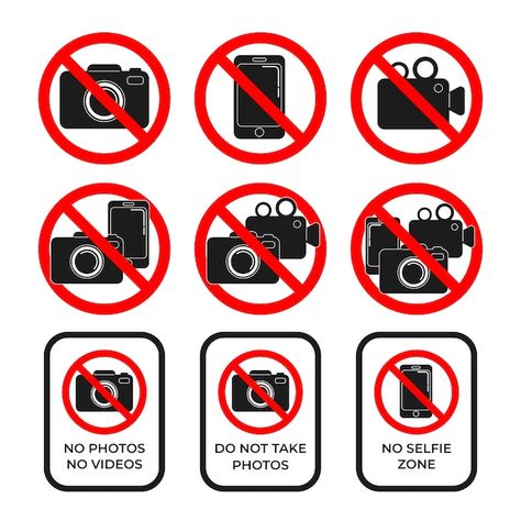 Free vector flat design no photo sign | Free Vector #Freepik #freevector #no-camera #no #stop #stop-sign No Picture, Decent Wallpapers, Photo Sign, Photo Camera, Stop Sign, Flat Design, Camera Photo, Vector Free, Wallpapers