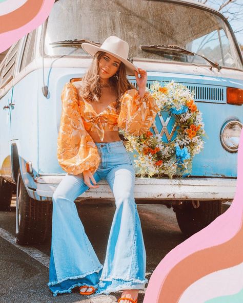 Cowboy, Van, Flowers, Hair, On Instagram, Blue, Instagram