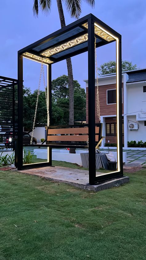 Latest Gate Design, Exterior Door Designs, Steel Furniture Design, Backyard Hammock, Backyard Chicken Coop Plans, Grill Door Design, House Balcony Design, Rooftop Design, Indian Home Design