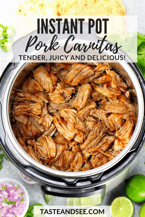 Pork Tenderloin Tacos, Instant Pot Pork Carnitas, Carnitas Pork, Instant Pot Carnitas, Bali Cafe, Pork Carnitas Recipe, Recipe Pork, Carnitas Recipe, Crazy Diamond