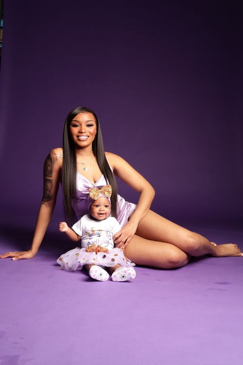 #mommyandme #purple #baby #cutebabygirl #babygirl #love #blackgirlmagic #birthday daughter pictures Mommy And Daughter Photo Shoot Black, Mommy Photos, Mommy Daughter Pictures, Daughter Pictures, Mommy And Me Photo Shoot, Birthday Daughter, Maternity Photoshoot Outfits, Birthday Stuff, Mommy Daughter