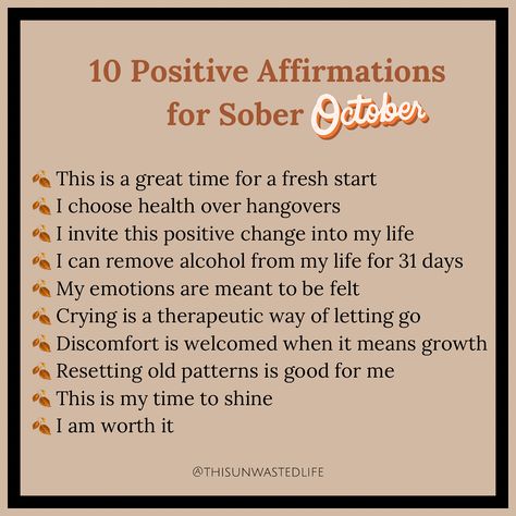 Quit Drinking Affirmations, Soberity Quotes Inspirational, Soberity Quotes, Cortisol Diet, Evening Affirmations, Alcohol Recovery Quotes, Af Quotes, Quitting Drinking, Alcohol Facts