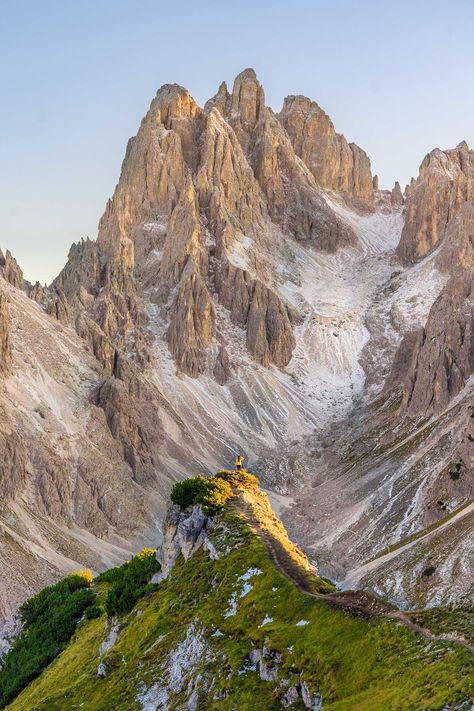 Italian Dolomites Photography, Dolomite Mountains Italy, Italy National Parks, Italian Dolomites Hiking, Italian Dolomites Summer, Hut To Hut Hiking Dolomites, Dolomites Italy Summer, Alta Via 1 Dolomites, Dolminites Italy