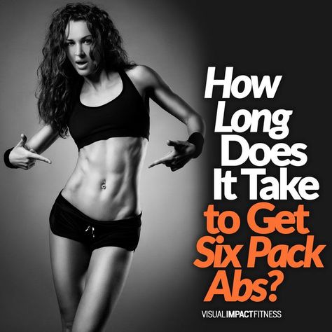 How long does it take to get six pack abs? A lot depends upon how much belly fat you are carrying and how much ab development you have. Here's a detailed explanation to get toned and firm abs.    #sixpackabs #sixpackabsworkout #abroutines #fitness Six Pack Abs Men, Six Abs, Six Pack Abs Workout, Ripped Abs, 6 Pack Abs, Lose Belly Fat Workout, Health Planner, Abs Workout For Women, Six Pack Abs