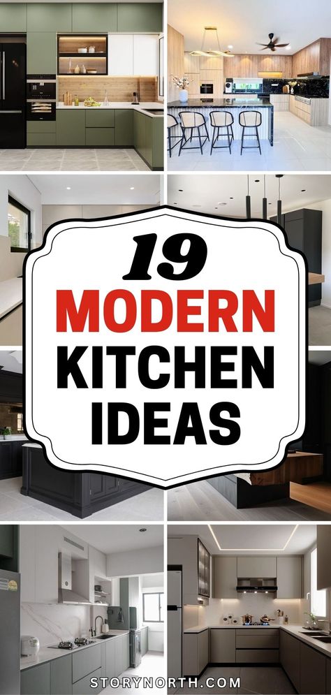 Save this pin to discover 19 unique and innovative ways to elevate your kitchen decor. From sleek minimalist designs to cozy rustic vibes, these ideas will inspire your next home project. #KitchenDecor #HomeDecorationIdeas #ModernKitchenDesigns Kichen Desine Trends 2024, Kichen Desine 2024, 2024 Kitchen Ideas, Kichen Desine, Smart Kitchen Technology, Kitchen Hood Ideas, Monochrome Kitchen, Kitchen Galley, Trendy Kitchen Design